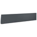 Keerwand 6 st 100 x 12 x 40 cm Staal Antraciet