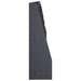 Keerwand 6 st 100 x 12 x 40 cm Staal Antraciet