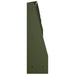 Keerwand 6 st 100 x 12 x 40 cm Staal Olijfgroen