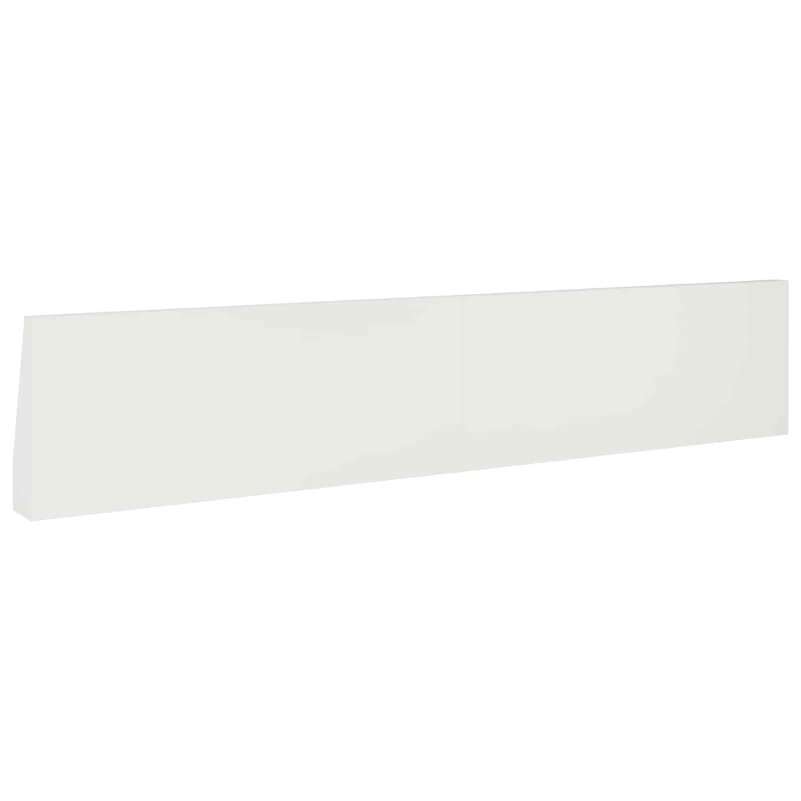 Keerwand 6 st 100 x 12 x 50 cm Staal Wit