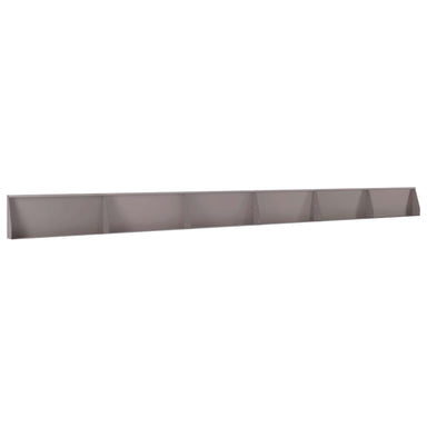 Keerwand 6 st 100 x 12 x 50 cm weervast staal Roestkleurig