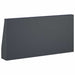 Keerwand 6 st 40 x 12 x 30 cm Staal Antraciet