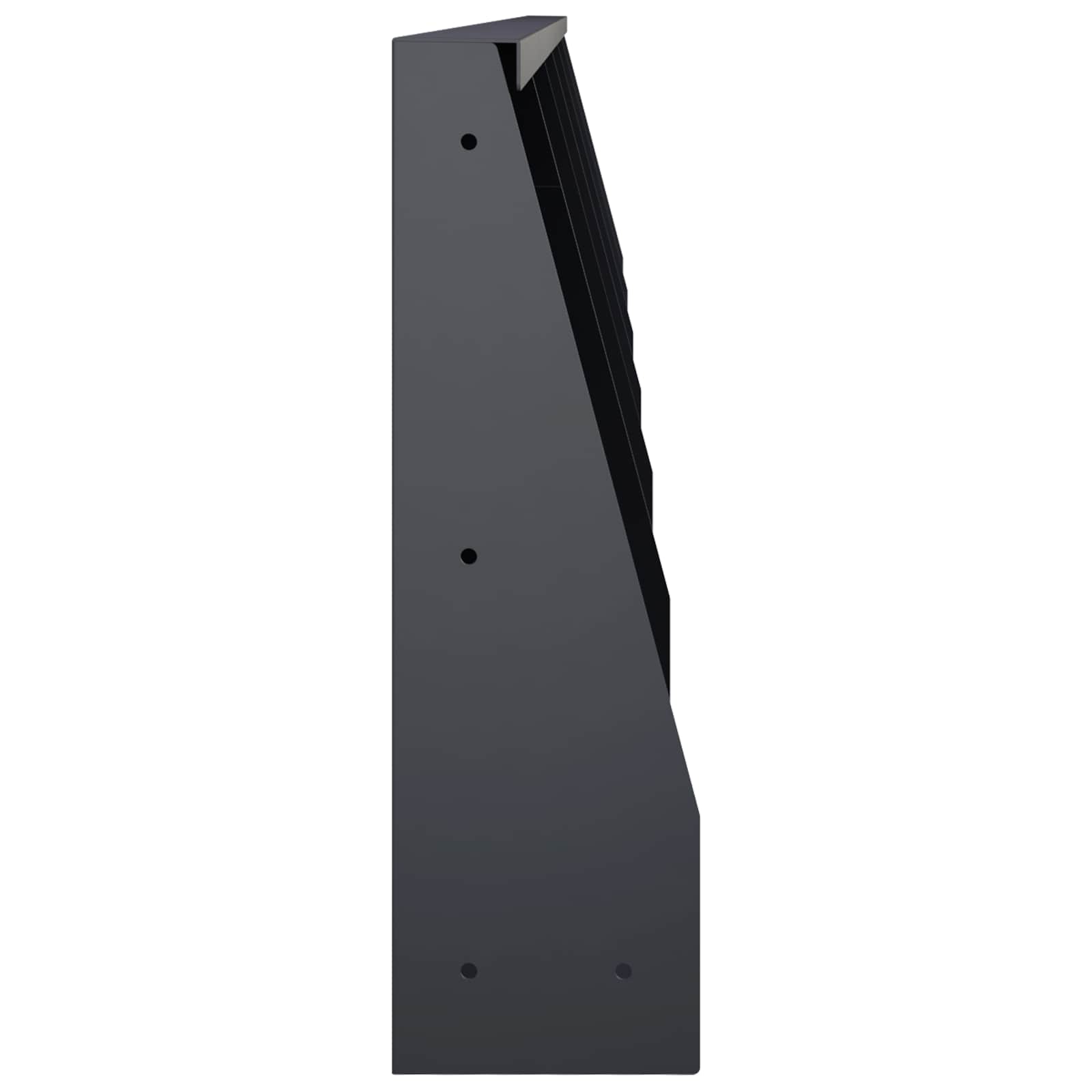 Keerwand 6 st 40 x 12 x 30 cm Staal Antraciet
