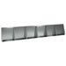 Keerwand 6 st 40 x 12 x 30 cm Gegalvaniseerd staal zilver