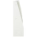 Keerwand 6 st 40 x 12 x 40 cm Staal Wit