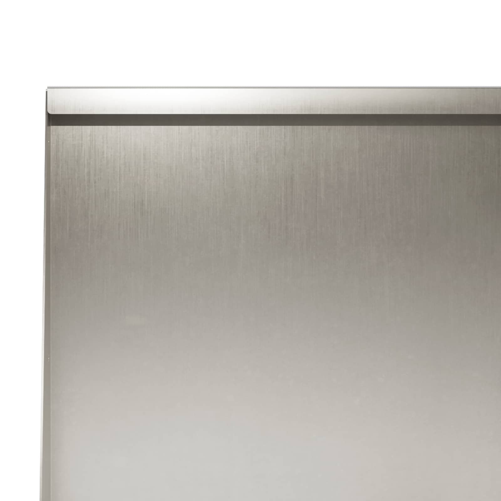 Keerwand 6 st 40 x 12 x 40 cm Roestvrij staal zilver