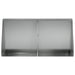 Keerwand 6 st 40 x 12 x 40 cm Gegalvaniseerd staal zilver