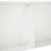 Keerwand 6 st 60 x 12 x 50 cm Staal Wit