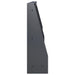 Keerwand 6 st 60 x 12 x 50 cm Staal Antraciet