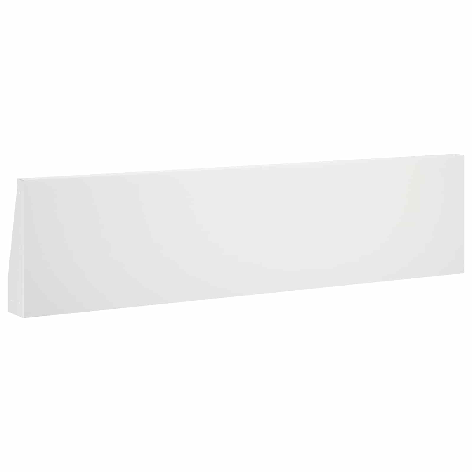 Keerwand 6 st 80 x 12 x 30 cm Staal Wit