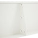 Keerwand 6 st 80 x 12 x 40 cm Staal Wit