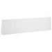 Keerwand 6 st 80 x 12 x 50 cm Staal Wit