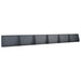 Keerwand 6 st 80 x 12 x 50 cm Staal Antraciet