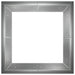 Retentiewall 4 st 100 x 100 x 30 cm Gegalvaniseerd staal zilver