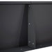 Retentiewall 4 st 100 x 100 x 40 cm Staal Zwart