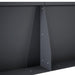 Retentiewall 4 st 100 x 100 x 50 cm Staal Antraciet