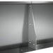 Retentiewall 4 st 100 x 100 x 50 cm Gegalvaniseerd staal zilver