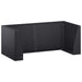 Retentiewall 6 st 200 x 100 x 30 cm Staal Zwart