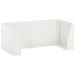 Retentiewall 6 st 200 x 100 x 30 cm Staal Wit