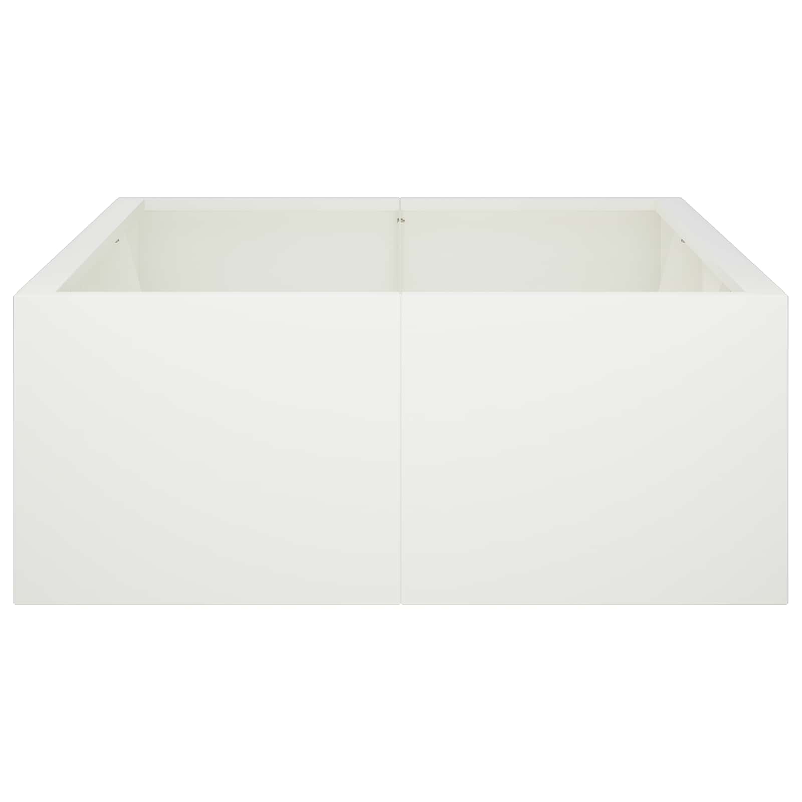 Retentiewall 6 st 200 x 100 x 30 cm Staal Wit