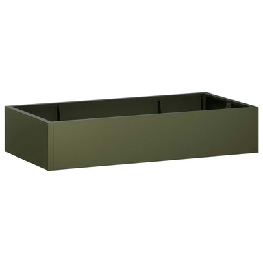 Retentiewall 6 st 200 x 100 x 30 cm Staal Olijfgroen