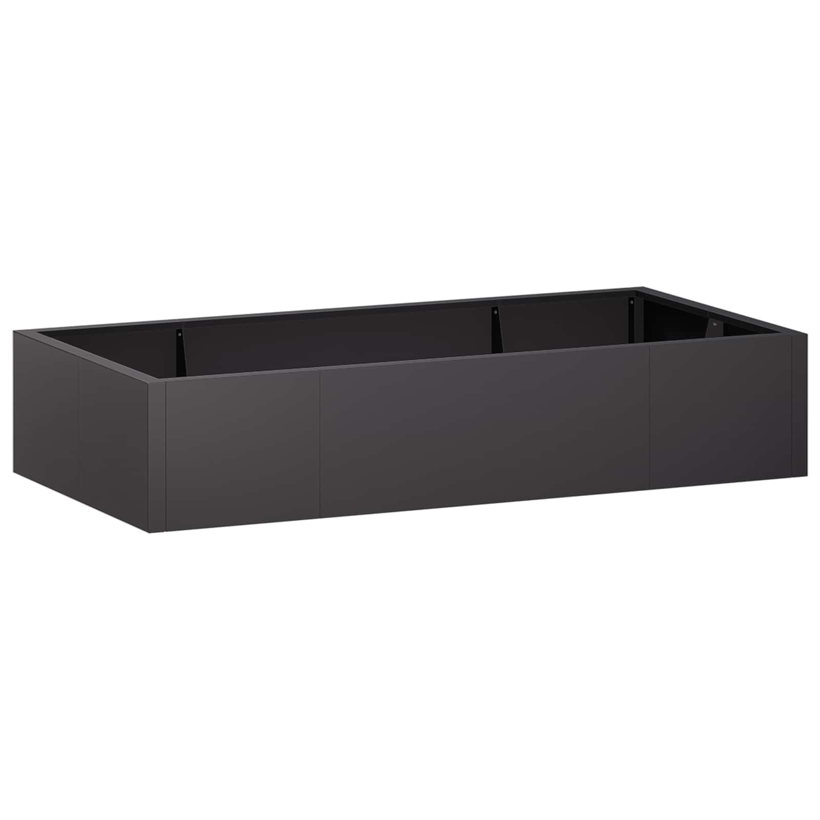 Retentiewall 6 st 200 x 100 x 40 cm Staal Zwart