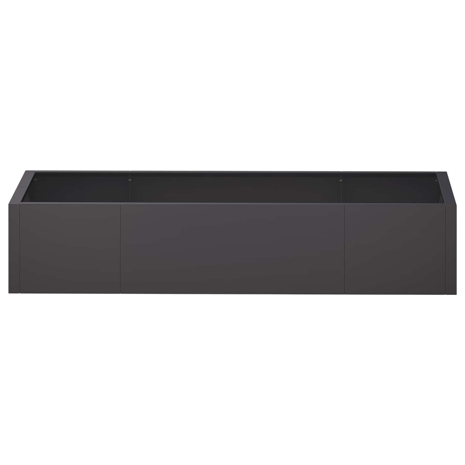 Retentiewall 6 st 200 x 100 x 40 cm Staal Zwart