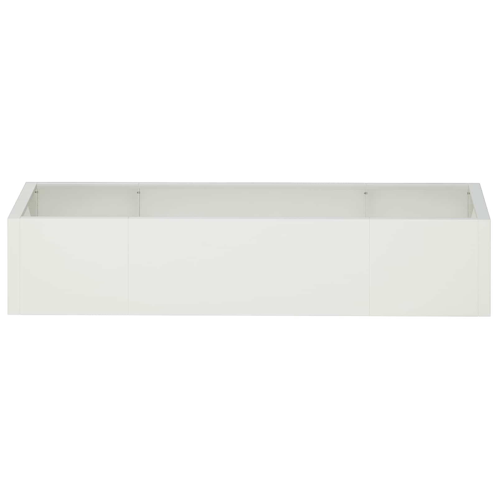 Retentiewall 6 st 200 x 100 x 40 cm Staal Wit