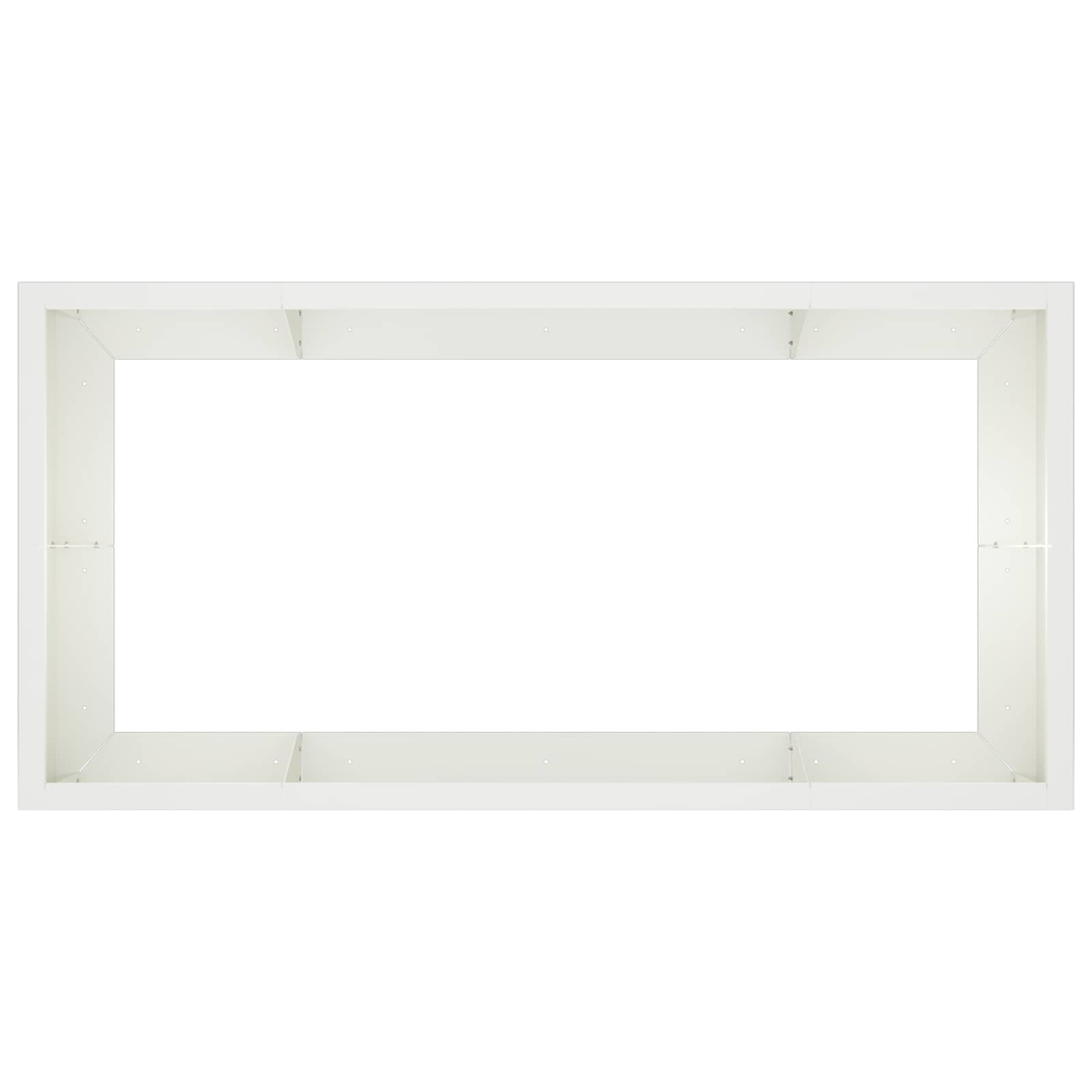 Retentiewall 6 st 200 x 100 x 40 cm Staal Wit