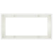 Retentiewall 6 st 200 x 100 x 40 cm Staal Wit