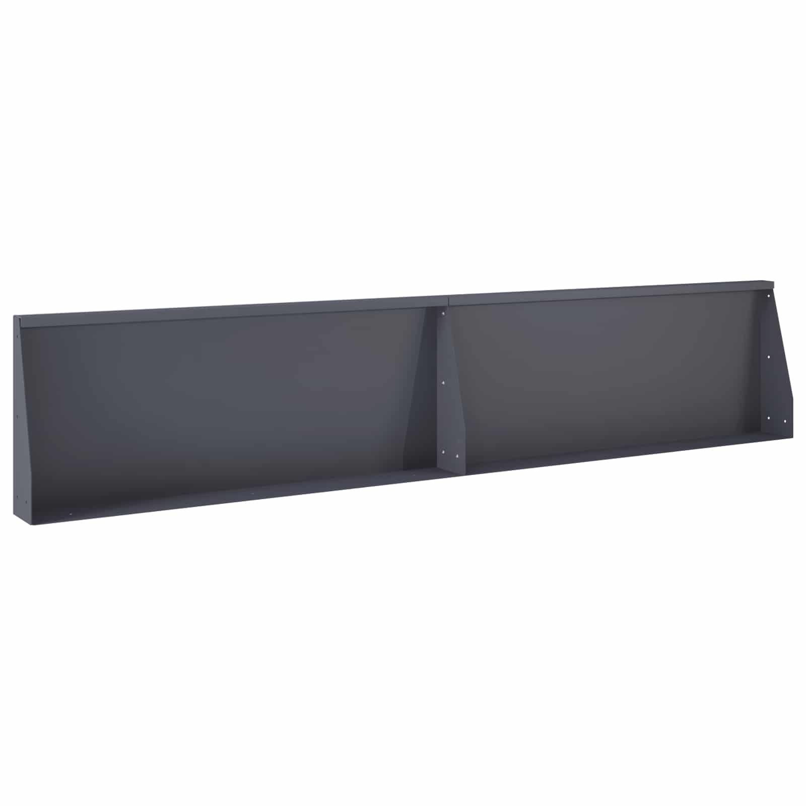 Retentiewall 6 st 200 x 100 x 40 cm Staal Antraciet