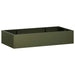 Retentiewall 6 st 200 x 100 x 40 cm Staal Olijfgroen