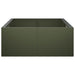 Retentiewall 6 st 200 x 100 x 40 cm Staal Olijfgroen
