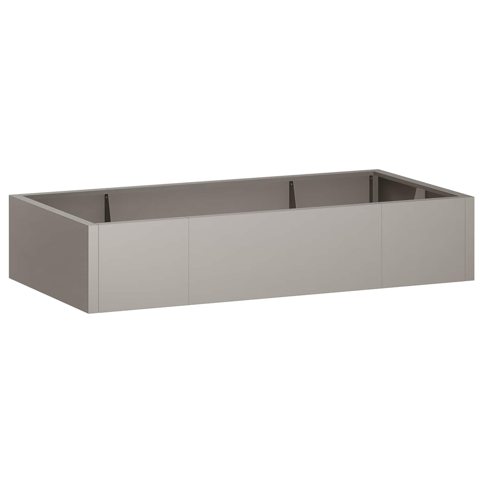 Retentiewall 6 st 200 x 100 x 40 cm weervast staal Roestkleurig