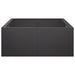 Retentiewall 6 st 200 x 100 x 50 cm Staal Zwart