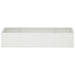 Retentiewall 6 st 200 x 100 x 50 cm Staal Wit