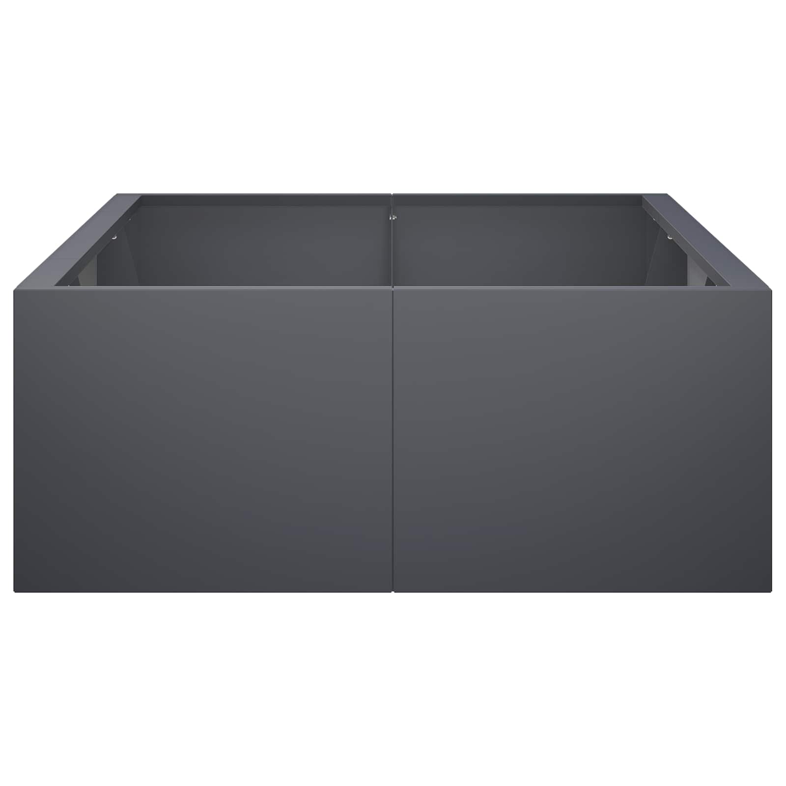 Retentiewall 6 st 200 x 100 x 50 cm Staal Antraciet