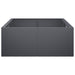 Retentiewall 6 st 200 x 100 x 50 cm Staal Antraciet