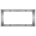 Retentiewall 6 st 200 x 100 x 50 cm Gegalvaniseerd staal zilver