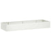 Retentiewall 8 st 300 x 100 x 30 cm Staal Wit