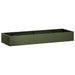 Retentiewall 8 st 300 x 100 x 30 cm Staal Olijfgroen