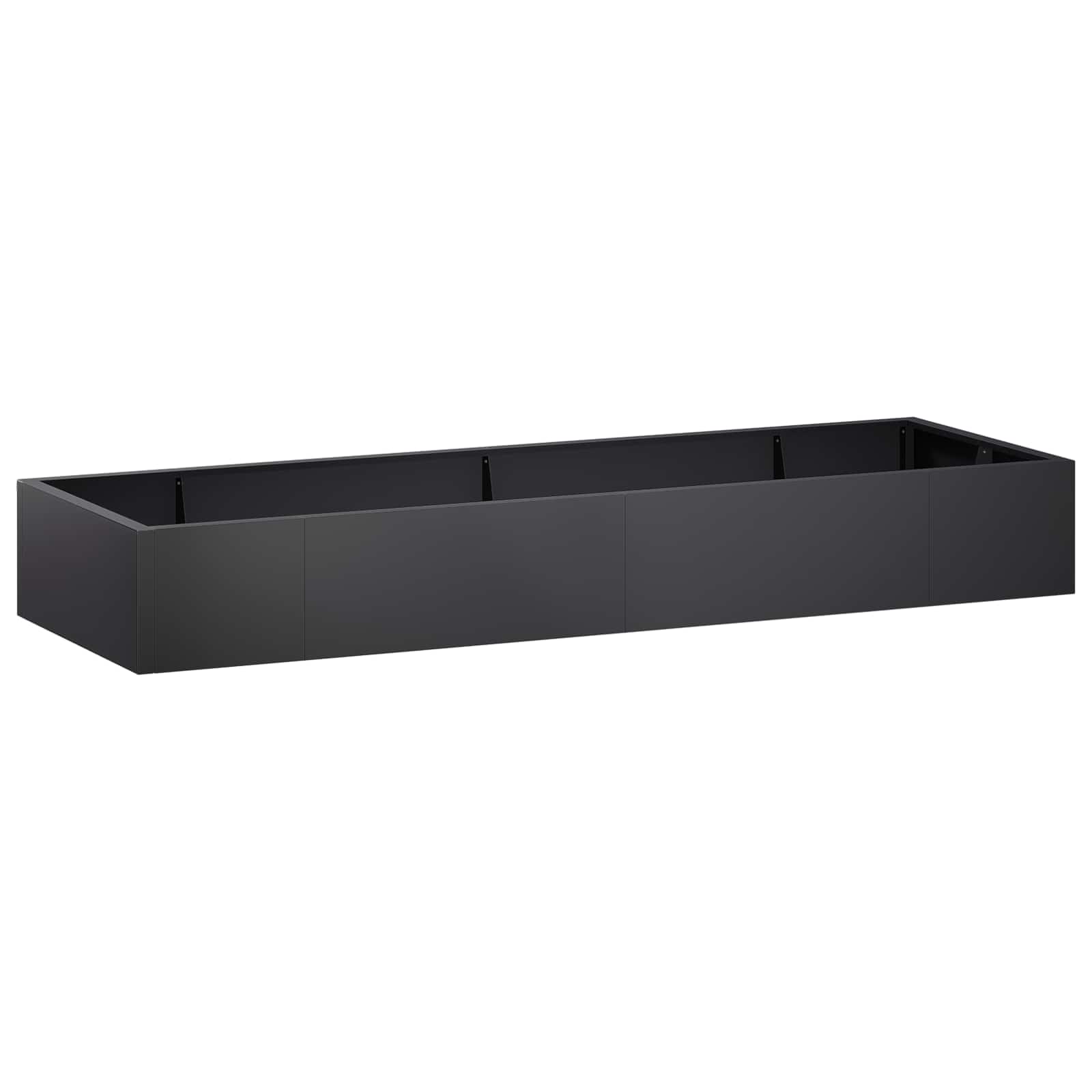 Retentiewall 8 st 300 x 100 x 40 cm Staal Zwart