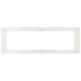 Retentiewall 8 st 300 x 100 x 40 cm Staal Wit