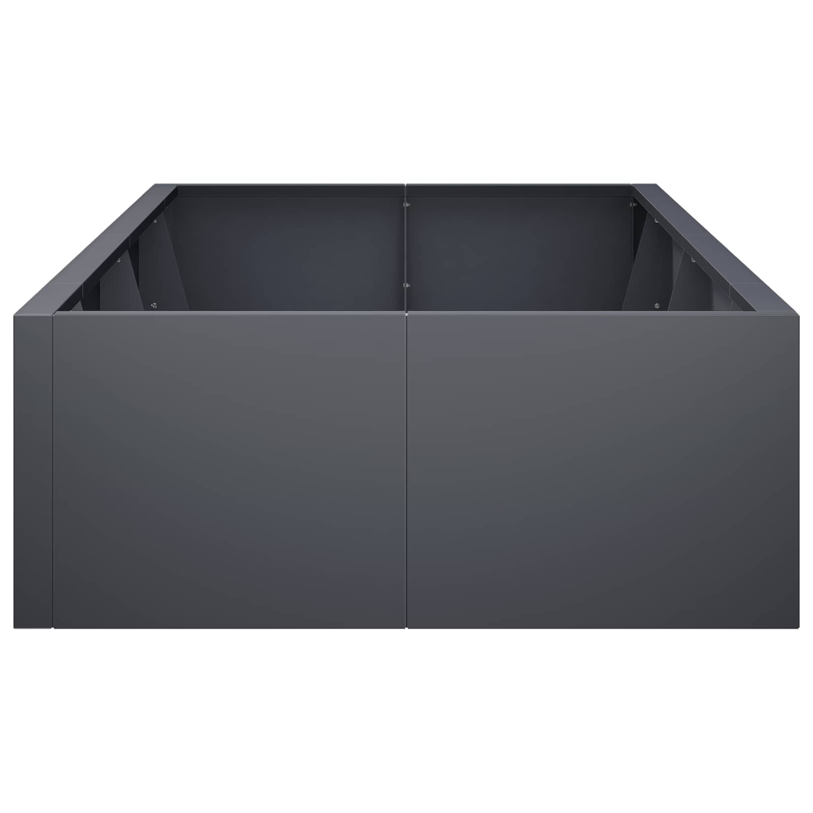 Retentiewall 8 st 300 x 100 x 40 cm Staal Antraciet
