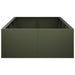 Retentiewall 8 st 300 x 100 x 40 cm Staal Olijfgroen