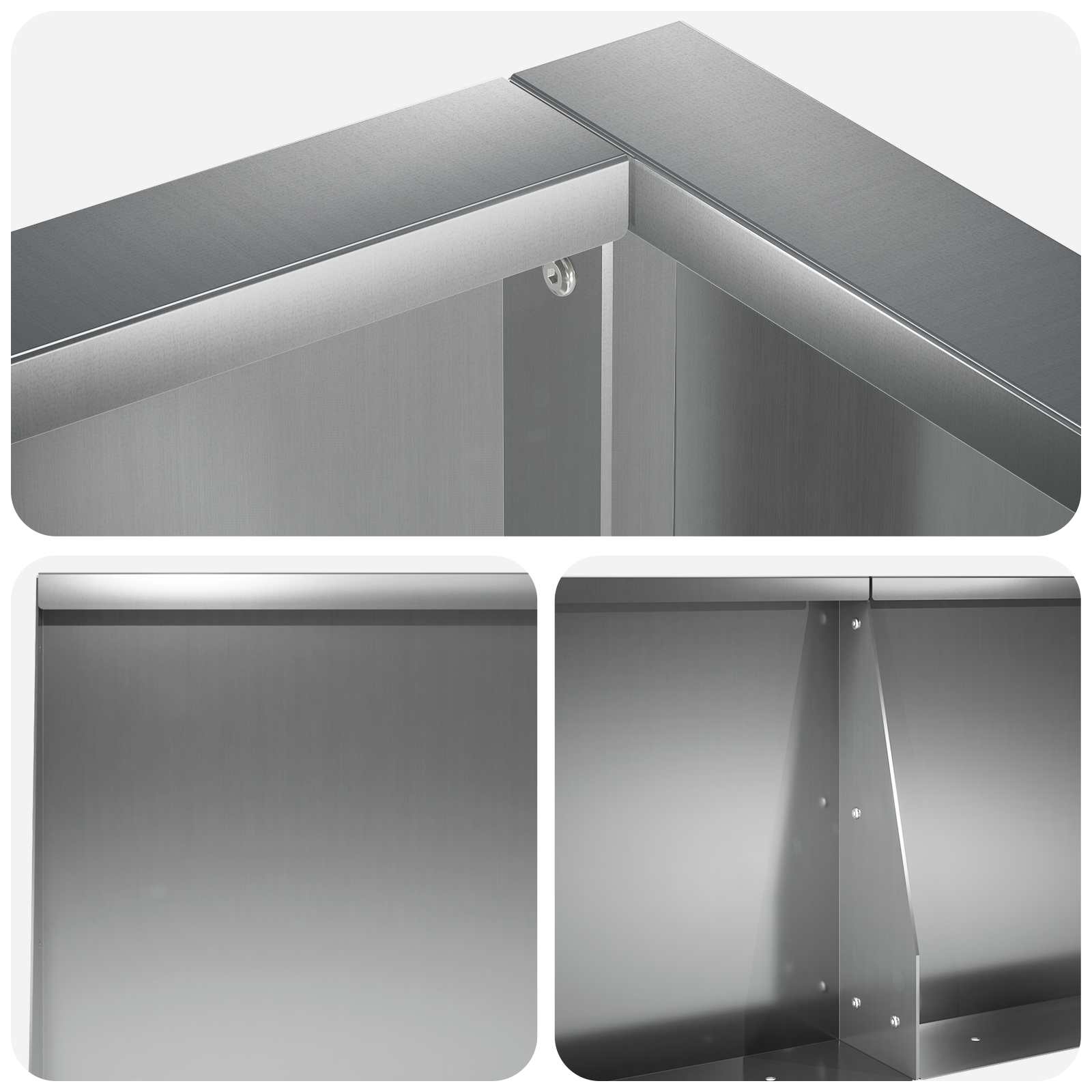 Retentiewall 8 st 300 x 100 x 40 cm Gegalvaniseerd staal zilver