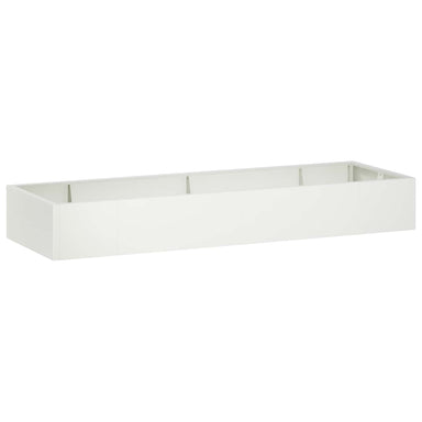 Retentiewall 8 st 300 x 100 x 50 cm Staal Wit