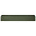 Retentiewall 8 st 300 x 100 x 50 cm Staal Olijfgroen