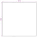 Vloerkleed ORIZ Zwart diamantpatroon 240 x 240 cm