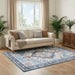 Vloerkleed ORIZ Meerkleurig 80 x 150 cm 100% polyester